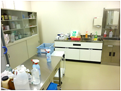 製剤室の作業スペース